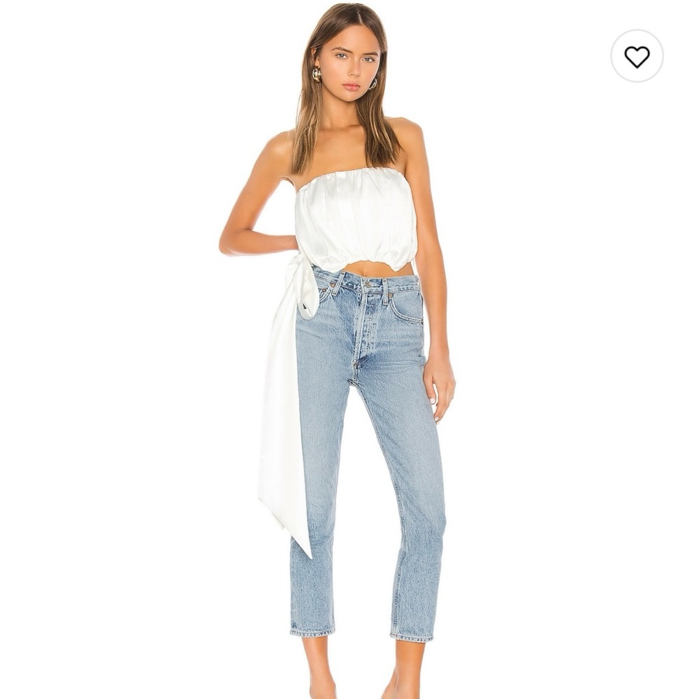 Camila Coelho Wilder Top - Ivory - size Small